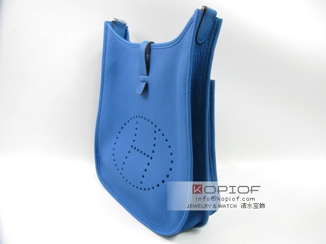 エルメス エヴリン スーパーコピーPM トリヨンクレマンス ミコノス(シルバー金具) her129